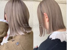 【noll design color】グレイジュ×透明感