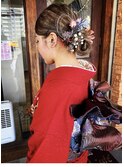 成人式　ヘアセット　メイク　着付け　まつげパーマ　那覇