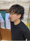 メンズスパイラルパーマ