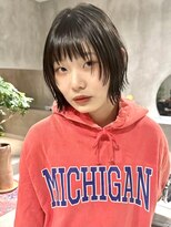 ハウ 心斎橋(how)&nbsp;20代30代大人ショートボブｘ小顔ウルフカット丸みショート