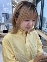 ビューナゴヤ 名駅(VIEW NAGOYA)&nbsp;黒髪/ボブルフ/小顔/外ハネレイヤー/外ハネ/くびレイヤー