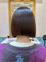 ロンドアベニール 北千住(Lond avenir)&nbsp;メルティカラーフェミニンボブ似合わせカット髪質改善縮毛矯正