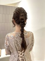 マッシュ 天王寺あべの(MASHU)&nbsp;hair set ☆ 編みおろしアレンジ