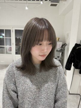 ジュベ(juve.) 透明感グレージュ☆