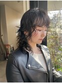 ウルフパーマ20代30代40代ショートパーマショート