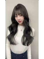 リッカ(LICCA)&nbsp;(licca内堀)前髪、顔まわり、透明感カラー