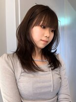 ジアン テラス(GIEN TERRASSE)&nbsp;ハッシュカットレイヤーカット韓国レイヤー韓国ヘア/岸本 理希