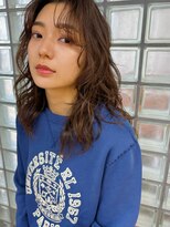 ガーデン 銀座(GARDEN) デジタルパーマ チェリーブラウン イメチェン 簡単スタイリング