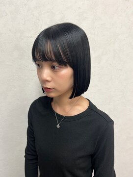 ルル(LuLu by KENJE) タッセルボブ【藤沢/本鵠沼/ヘッドスパ/白髪ぼかし/ボブ】