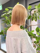 ノエ トトン(noe tton)&nbsp;ホワイトグレージュ/デジタルパーマ/チェリーブラウン/名駅y16