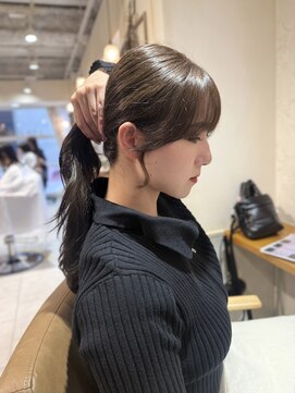 ラボヌール ヘアー エクラ(La Bonheur hair eclat) 【盛れる】お顔周りカット！