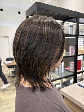 ディーボーイ 健軍店(D-BOY) ハイライトカラー/ニュアンスカラー/ウルフカット