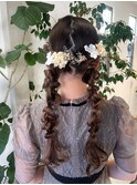 ツインヘアアレンジ