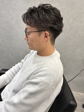 MEN’S HAIR/波巻ツイストスパイラル/フェザーパーマ/太田