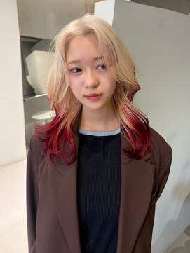 ソル 栄矢場町(SOL) パラパラブリーチ/フォックスカラー/抜きっぱなしブロンド