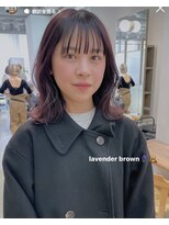 ウィットサークル(wit circle)&nbsp;ラベンダーブラウンカラー