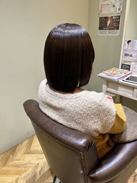 エマヘアーアトリエ 大在店(Emma hair Atelier) 髪質改善縮毛矯正×ナチュラル丸みボブ♪