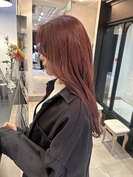 シータ(sheta) 【表参道sheta小林】似合わせカットボルドーカラーワインレッド