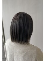 コレロ ヘアー(KORERO hair) 透明感カラー×艶切りっぱなしボブ
