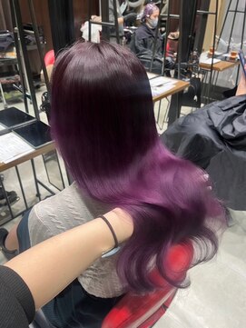 ポリッシュヘアーメイク 金町店(POLISH hair make) ラベンダーカラー