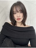 20代30代お洒落☆レイヤーカットハッシュカットボブ髪質改善ボブ