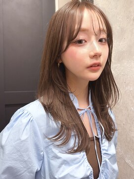 ガーデン 渋谷(GARDEN) レイヤーカット　ブリーチなしカラー　ニュアンスカラー