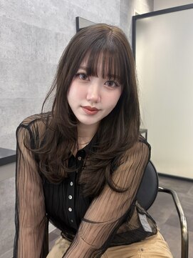 リリー(Lilley) 【本松美咲】ミディアムレイヤー×ブラウン