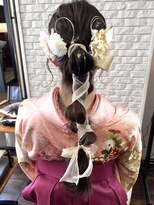 ザブックハンドサロン(The book hand salon)&nbsp;袴×ポニーテール