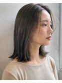 ミディアムストレート