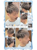 ヘアーファクトリー☆マハロ(Hair Factory☆MAHARO)&nbsp;キムタク風☆シャドールーツヘアカラー＆ナチュラル２ブロック