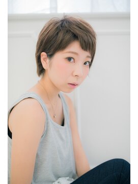 リープアルケー ヘアアンドヘッドスパ 錦糸町北口店(leap arche Hair&head spa) ショートユルレイヤー【錦糸町・押上・美容院】