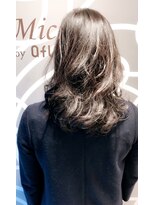 ミッシェル アフロート(michelle afloat)&nbsp;ラウンドCカットでトップのボリュームを出す！