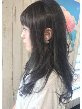 フィール ヘアー(feel hair) ラベンダーアッシュカラーで愛されヘア