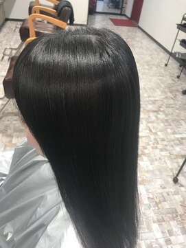 マチルダ ヘア プライベート(Matilda hair private) 明日から家で適当に乾かすだけでサラツヤストレート！