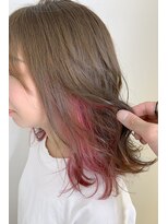 ジーナ 梅田(Zina)&nbsp;【Zina 梅田】ピンクインナーカラー★