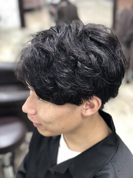 ヘアテラスベル(HAIR TERRACE BELL) 【ゆるふわパーマ】2ブロスッキリパーマ