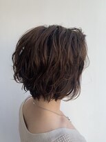 ヘアメイク オブジェ(hair make objet) ゆるふわショートボブ