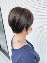 シャルムヘアー(charme hair)&nbsp;ショートボブ×オリーブベージュ