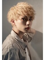 リップス レイ ギンザ(LIPPS Ray GINZA)&nbsp;ハイトーン無造作ツーブロックマッシュ