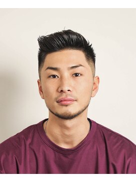 レンゲン(LENGEN) 七三オールバックかき上げヘアコンマヘア244