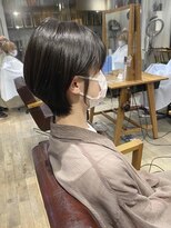 ヴァンクシー バイ ルナ(VANKCY by Luna) 耳かけショート ショートボブ 20代 30代 黒髪 大人ボブ ショート