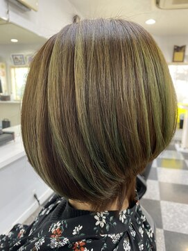 イマージュヒラ ショート/ハンサムショート/くびれヘア