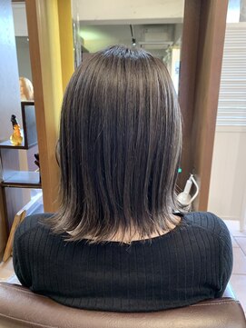 ネオリーブクレア 綱島店(Neolive Krea) 髪質改善/ツヤ髪/透明感/ハイライトアッシュグレージュ/綱島