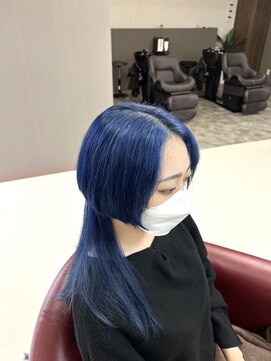 クロス(CROSS) ネイビーBlue&クラゲウルフ