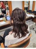 簡単ハーフアップアレンジ【BELL桜新町/用賀】