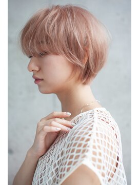 アッシュ 池袋店(Ash) 10代20代30代『大人可愛い/ハイトーンショート』　＃池袋駅