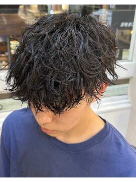 ミオスタイル 元町店 無造作波巻き