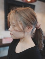 ボアップ(boappu)&nbsp;#顔周りカット#小顔カット#前髪カット#韓国ヘア