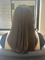 アトリエコア(Atelier Coa) 髪質改善トリートメントミルクティーベージュカラーくびれヘア