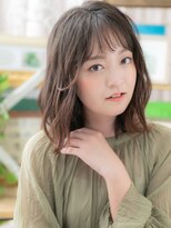 カバーヘア ブリス 北浦和(COVER HAIR bliss) ■ピンクベージュオンブレくびれミディ308北浦和20代30代40代